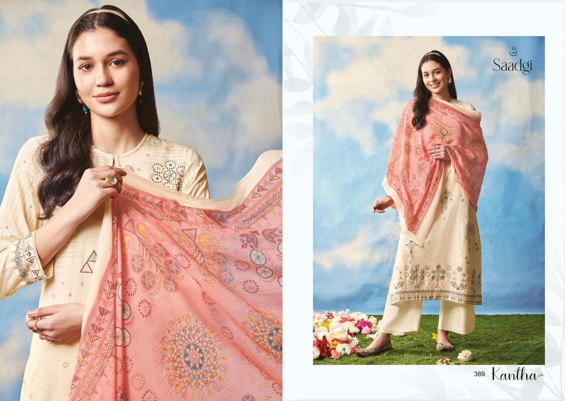 Kantha By Saadgi Printed Salwar Suits Catalog